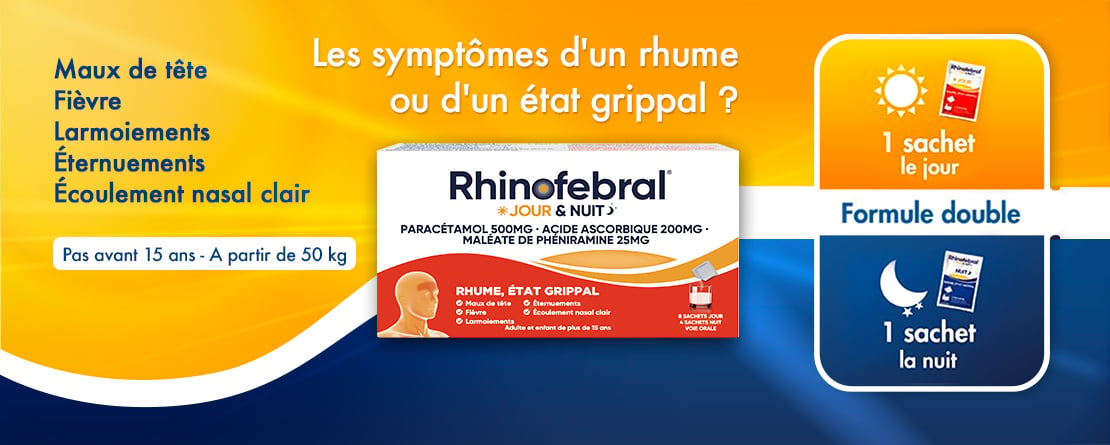 RHINOFEBRAL® : Médicaments contre les symptômes du Rhume et/ou l ...